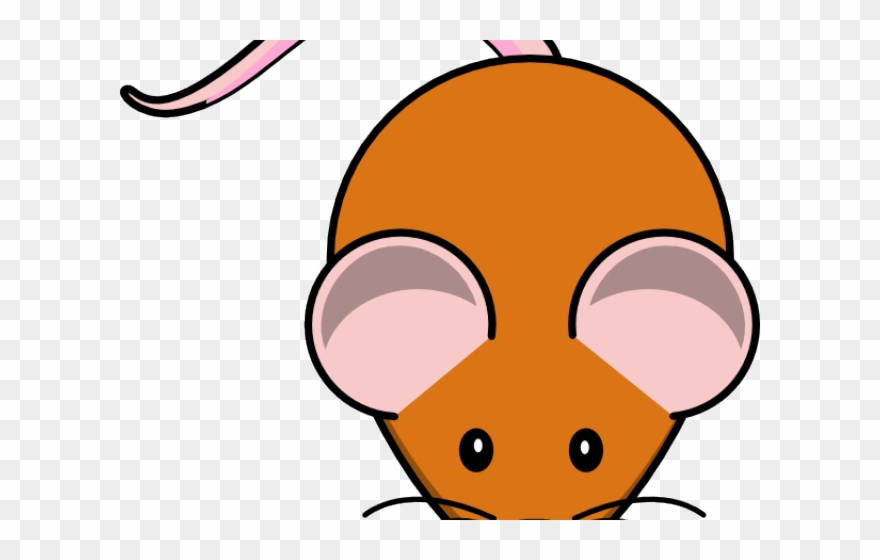 Footprints Clipart Rat - Cute Mice Coloring Pages - Png Download