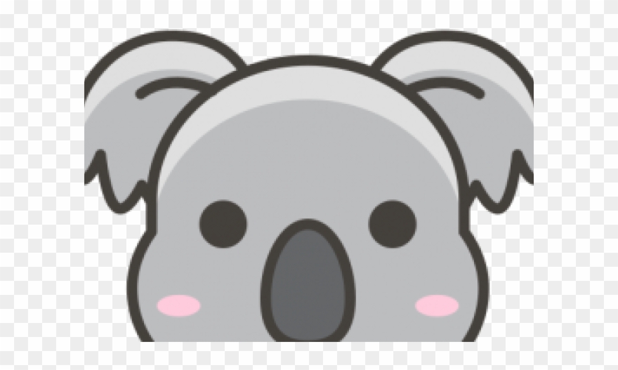 Cute Transparent Koala Clipart