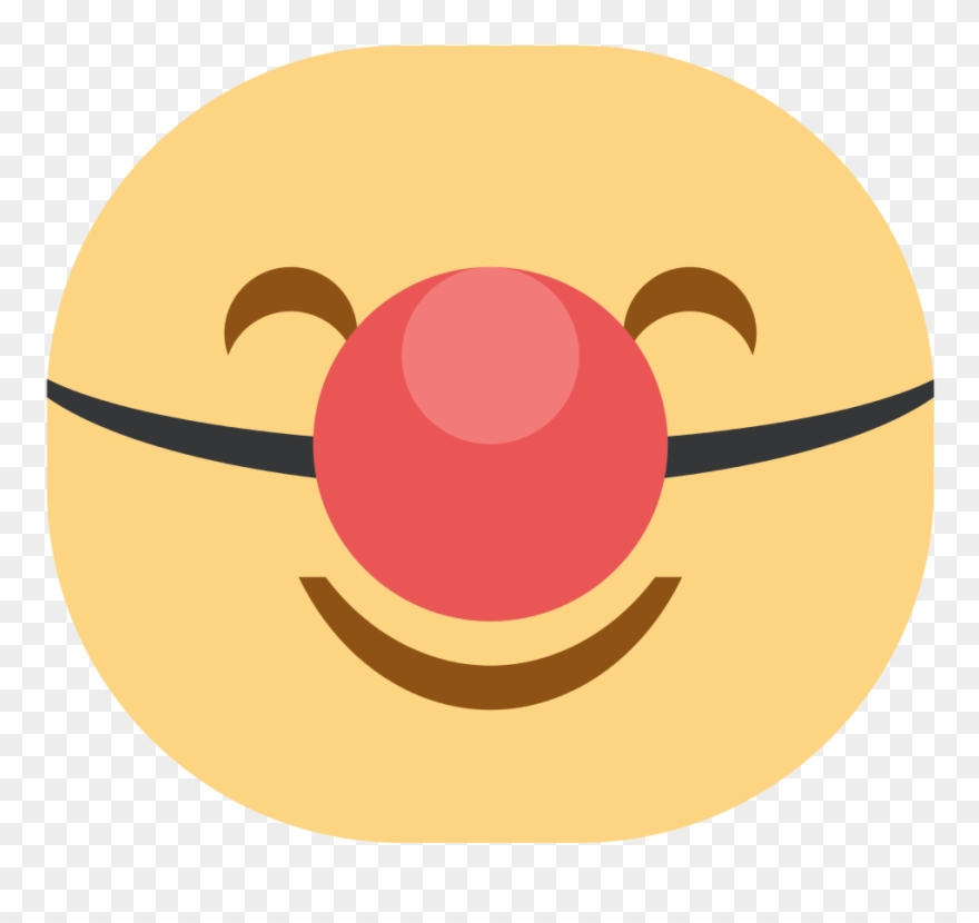 Clown Face Svg Free - Circle Clipart