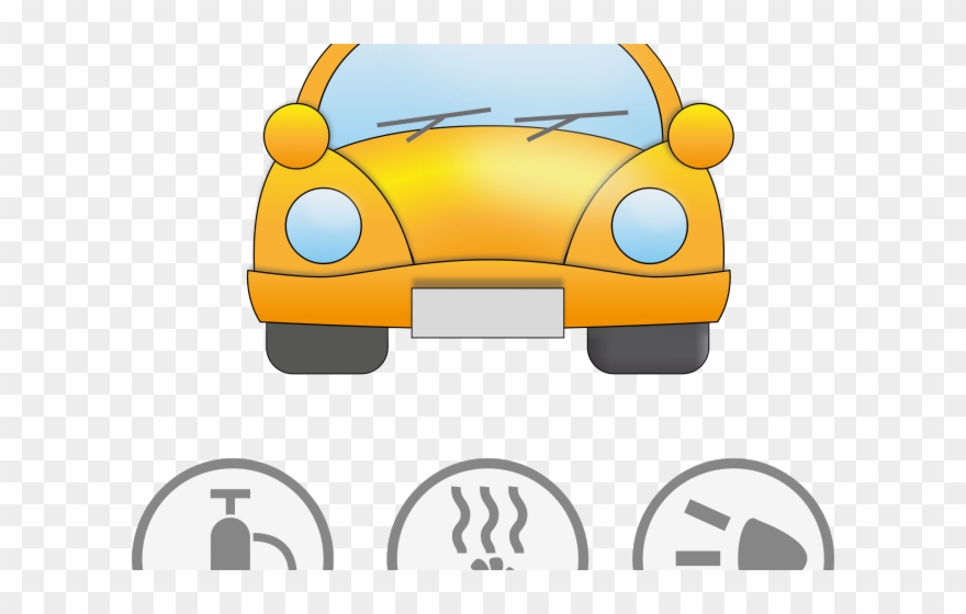 Transportation Clipart Yellow Car - Volkswagen New Beetle - Png Download