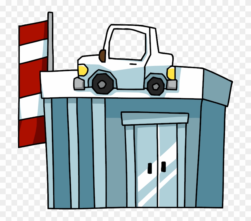 Car Dealership - Car Shop Scribblenauts Clipart