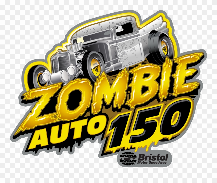 Zombie Auto - Bristol Motor Speedway Clipart