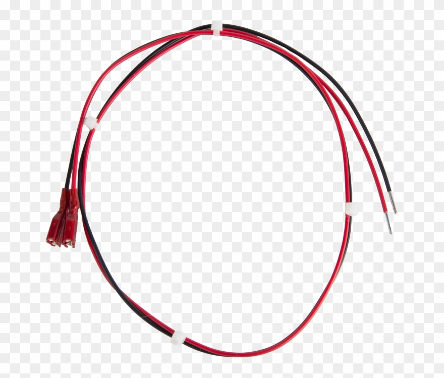 30401 Bp12 And Bp24 Battery Cable With Pigtail - Circle Clipart