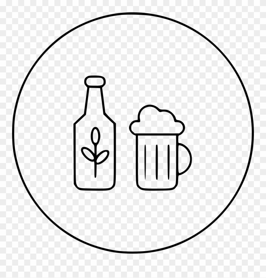 Beer Liquor Bottle Glass Mug Comments Clipart