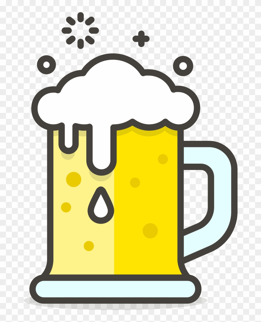577 Beer Mug - Emoji Copo De Cerveja Clipart