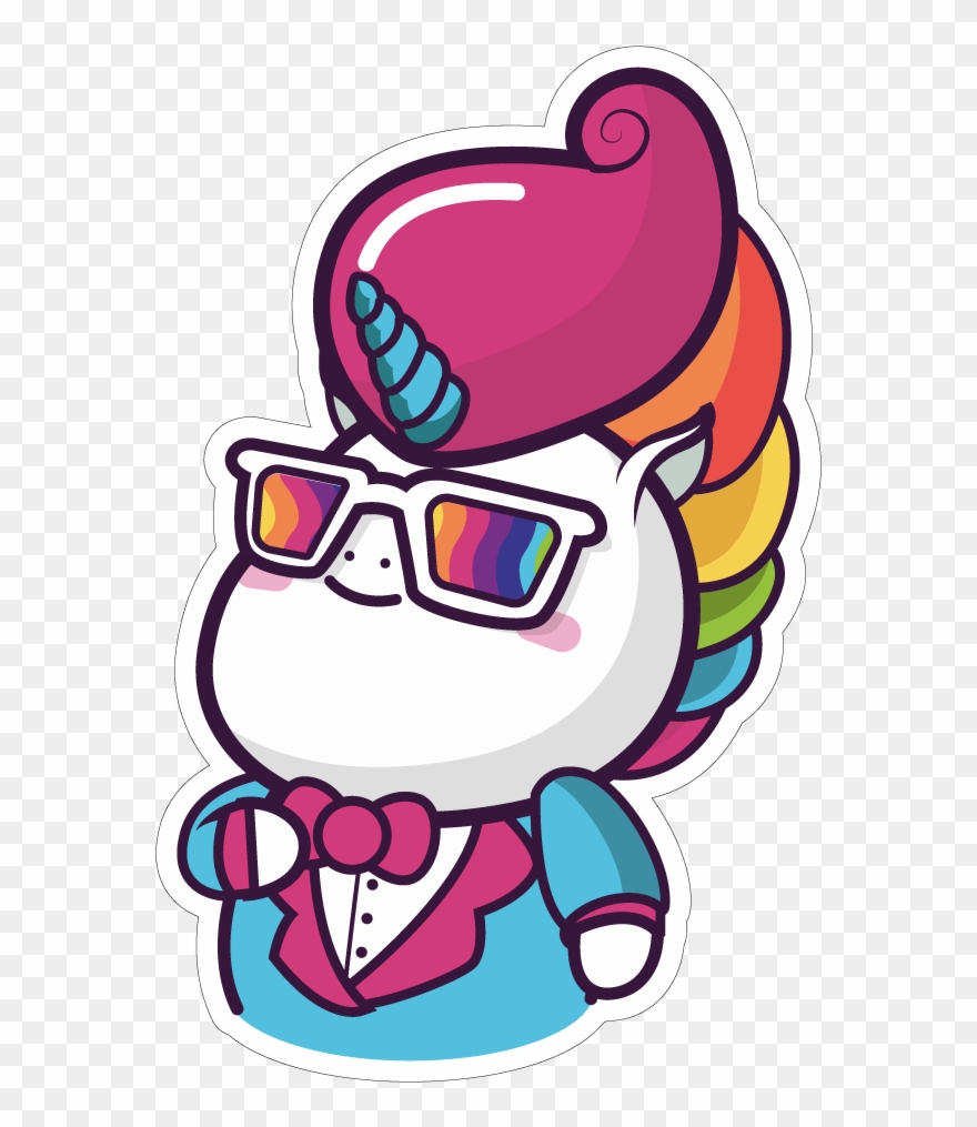 Collection Cute Things - Cool Unicorn Clipart