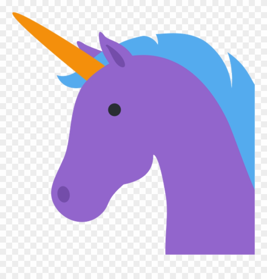 Unicorn Sticker - Unicorn Emoji Google Clipart