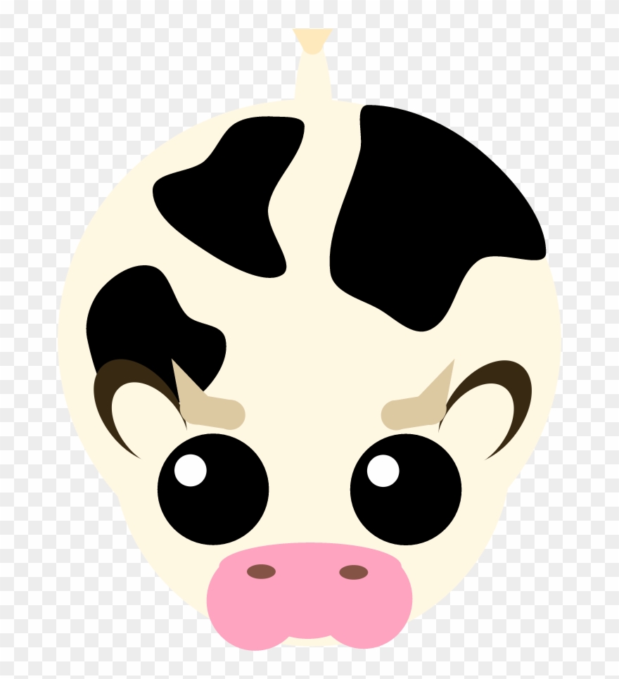 Blackspot Cow Skin - Illustration Clipart