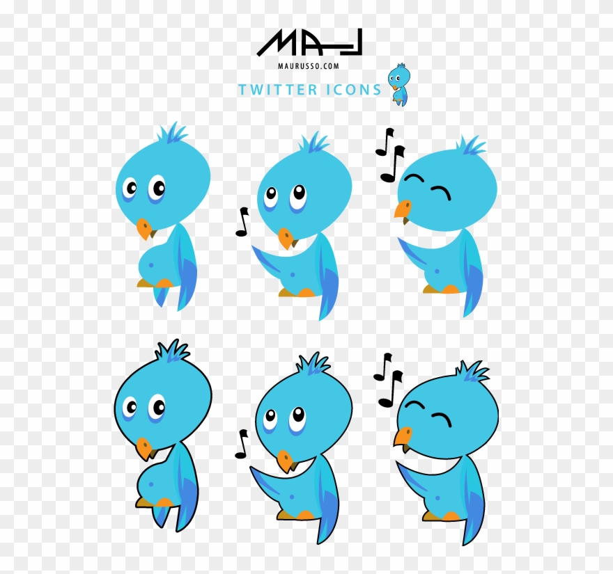 Free Twitter Bird Icons Free Vector - Twitter Bird Clipart
