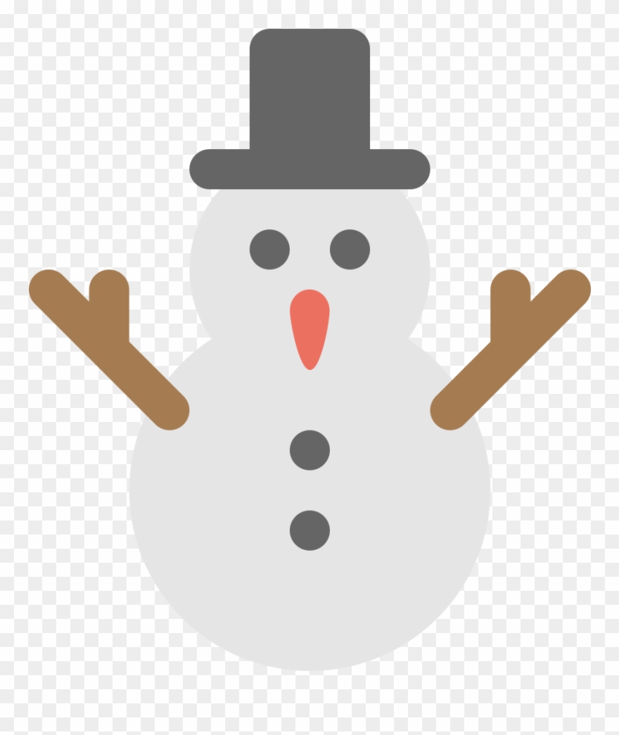 Download Svg Download Png - Snowman Icon Png Clipart