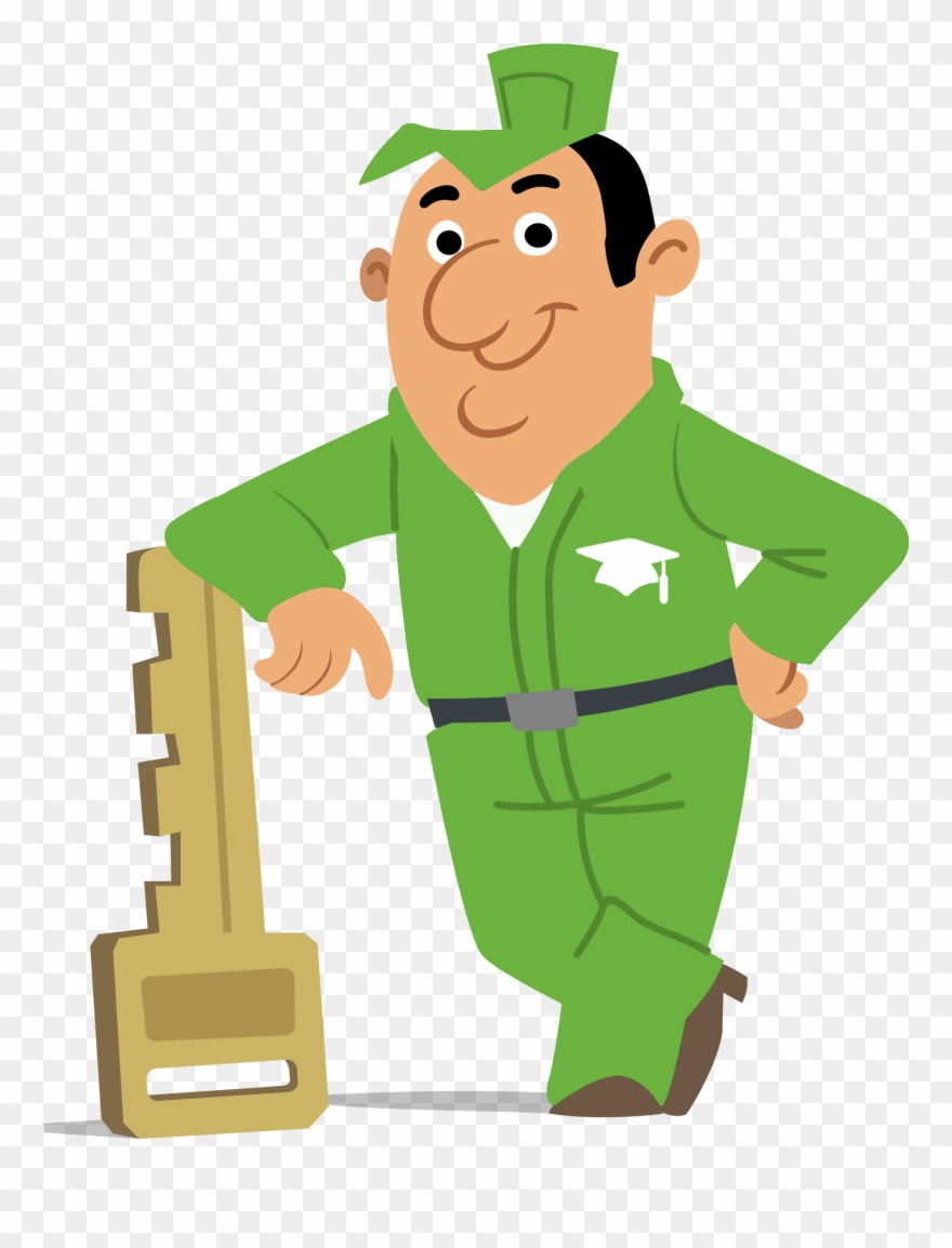 Keytek Tools Man - Dépannage Serrurier Clipart