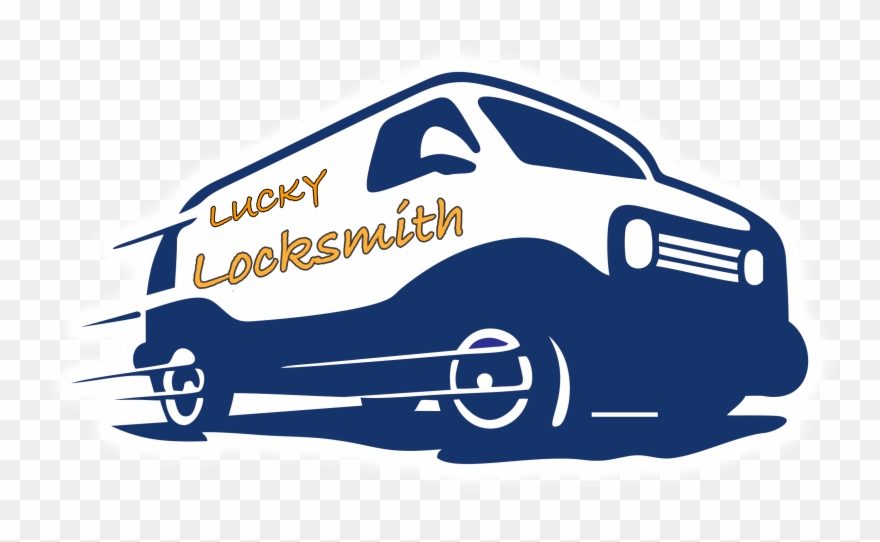 Luckylocksmith - Logo - - Van Travel Logo Clipart