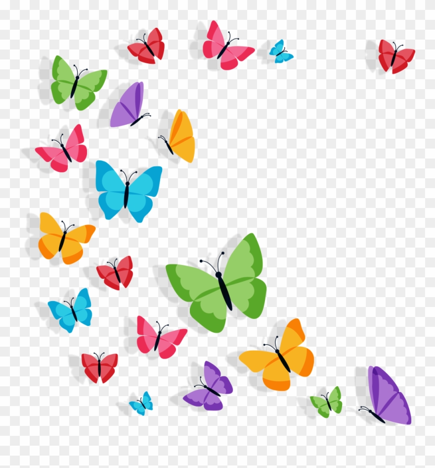 Usta Kelebek Dermiş Her Şey Bizim Tekamül Sürecimiz Clipart