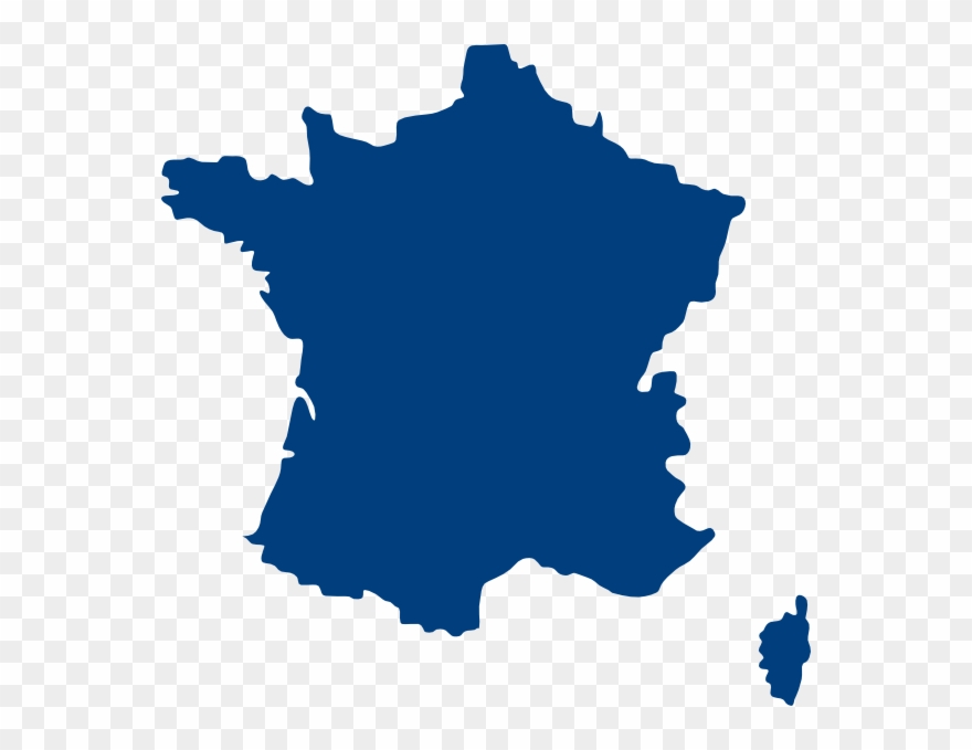 France Map Vector Png Clipart