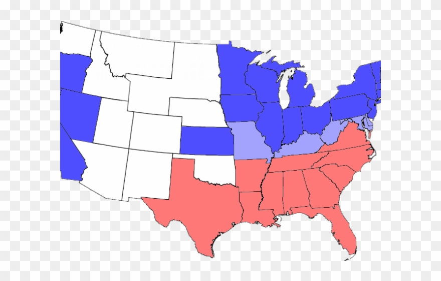 Civil War Clipart North America - Santa Fe New Mexico On Map - Png Download