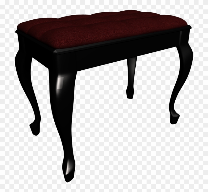 Piano Bench Image Hq Image Free Png - Piano Chair Top View Png Clipart