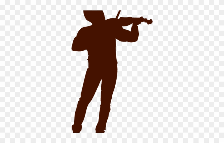 Musician Clipart Silhouette Transparent Background - Silhouette - Png Download