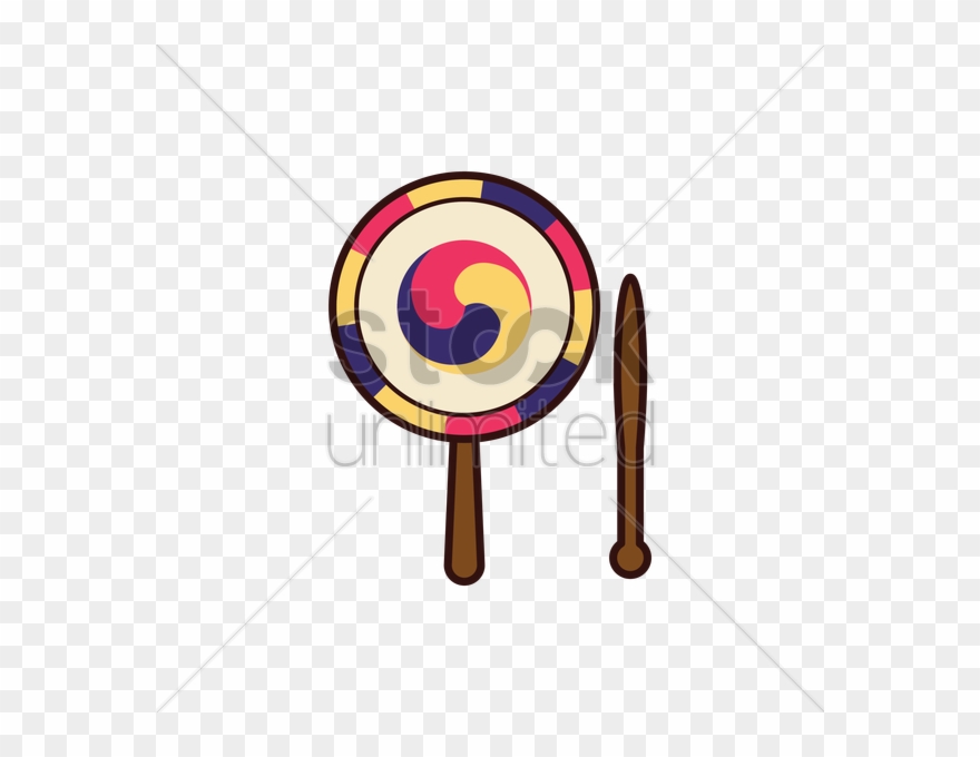 Drum Clipart Traditional Drum - Korean Traditional Icon Png Transparent Png