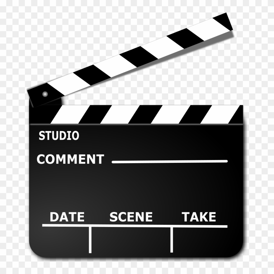Movie Clapper - Movie Clipart