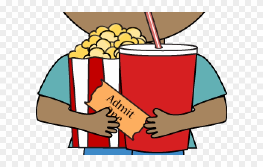 Movie Clipart Clip Art - Going To The Movies Clipart - Png Download