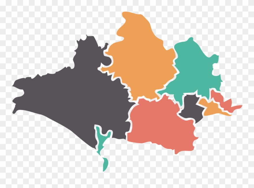 Get In Touch - Dorset Administrative Map Clipart