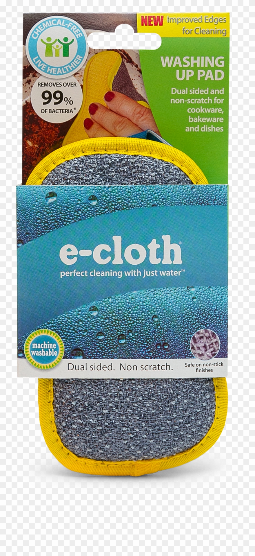 Package Of Washing Up Pad, Non-scratch Kitchen Scrubber/wiper - Dishwashing Clipart
