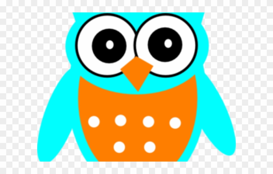 Owl Clipart Blue - Owl Red Clipart - Png Download