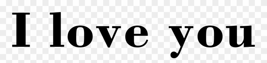 Love Text Clipart Transparent Background - Graphics - Png Download