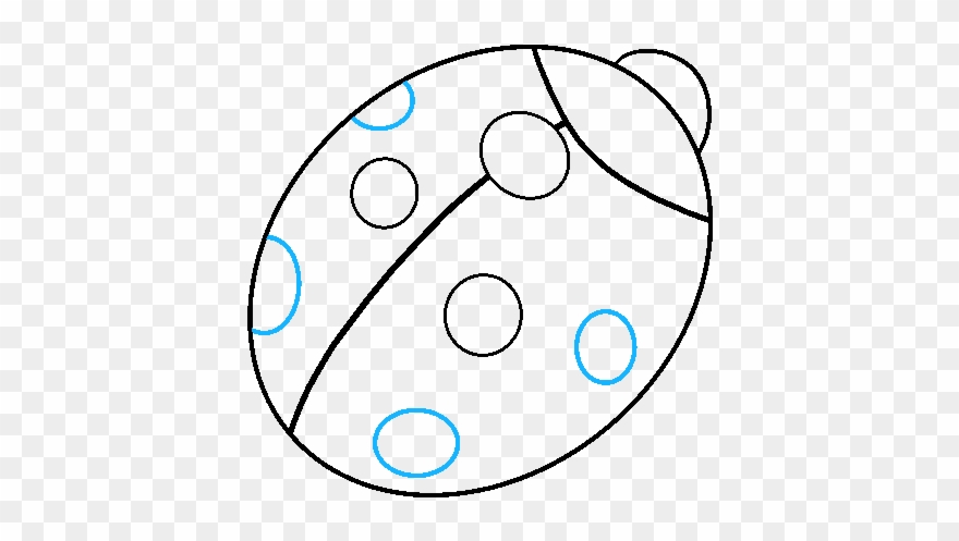 680 X 678 3 - Ladybug Drawing Clipart