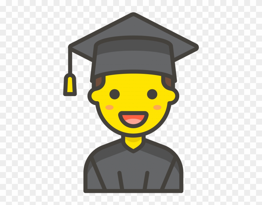 Student Emoji - คน Vector Free Clipart