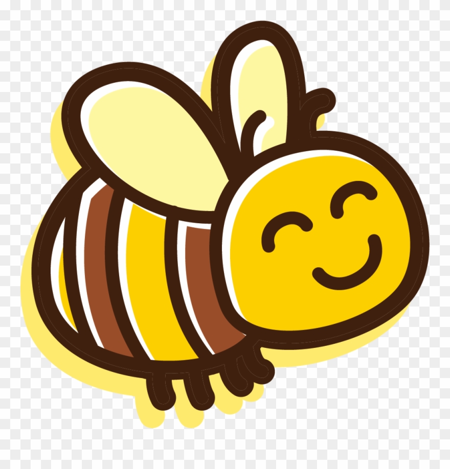 1003 X 1001 3 - Cute Bee Icon Clipart