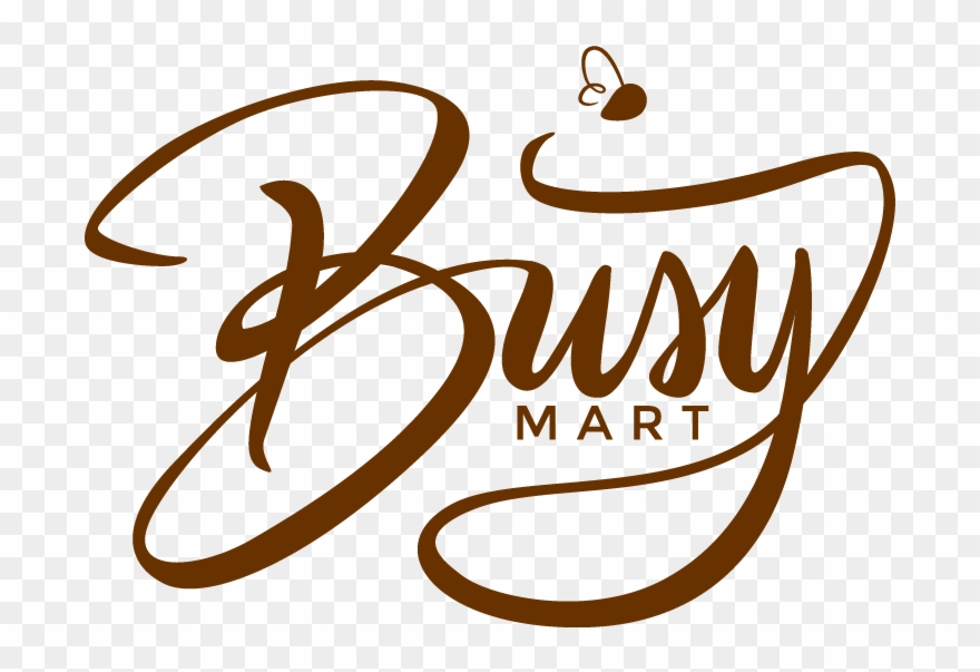 Busy Mart Logo - Calligraphy Clipart