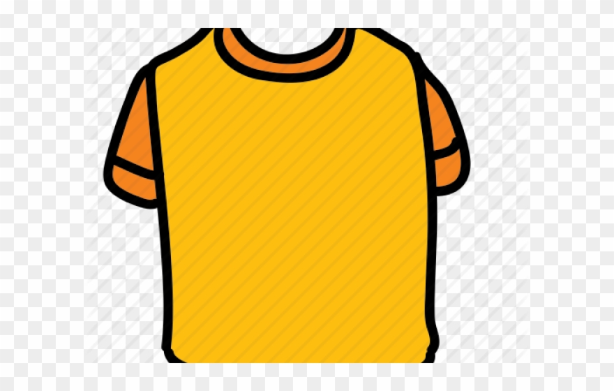 Sports Wear Clipart Summer - T Shirt Doodle Icon - Png Download