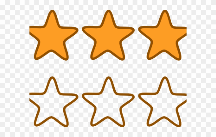 5 Star Rating Cliparts - 5 Star Rating Clipart - Png Download