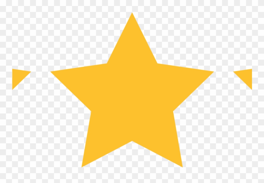 5 Stars - Star Flat Icon Png Clipart