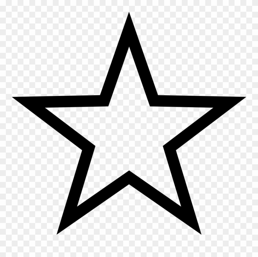 Png File Svg - Star Clipart Black And White Png Transparent Png