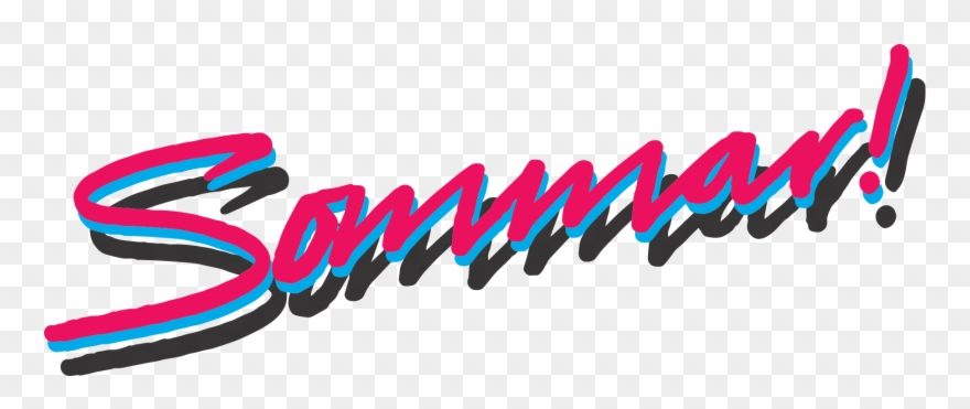 Som Kallas Sommar Sommar - Graphic Design Clipart