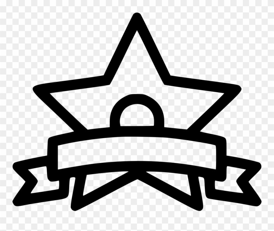Png File - Black Star Outline Transparent Clipart