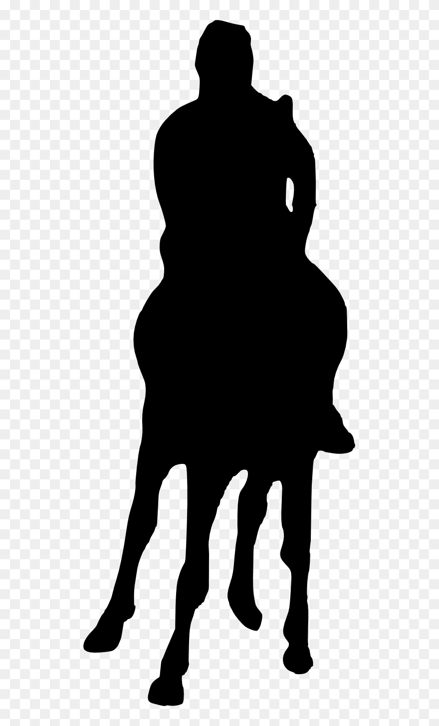 Free Png Horse Riding Silhouette Png - Silhouette Clipart