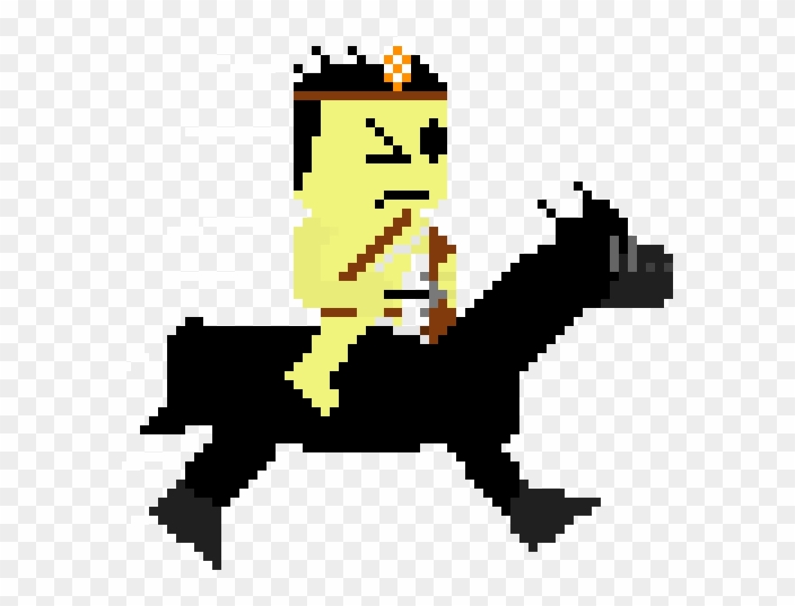 Indian Riding A Horse - Cartoon Clipart