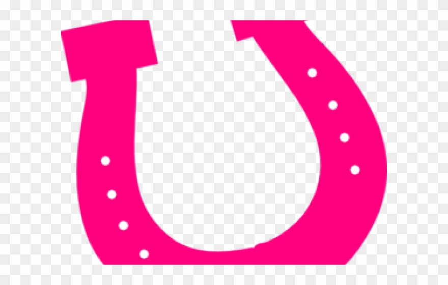 Horseshoe Clipart Saddled Horse - Png Download