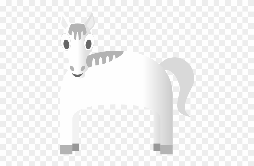 Abstract Horse 2 555px Clipart