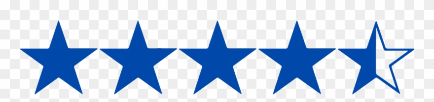 If You Travel Alot, Need Something Compact For Quick - 4.5 Rating Stars Png Clipart