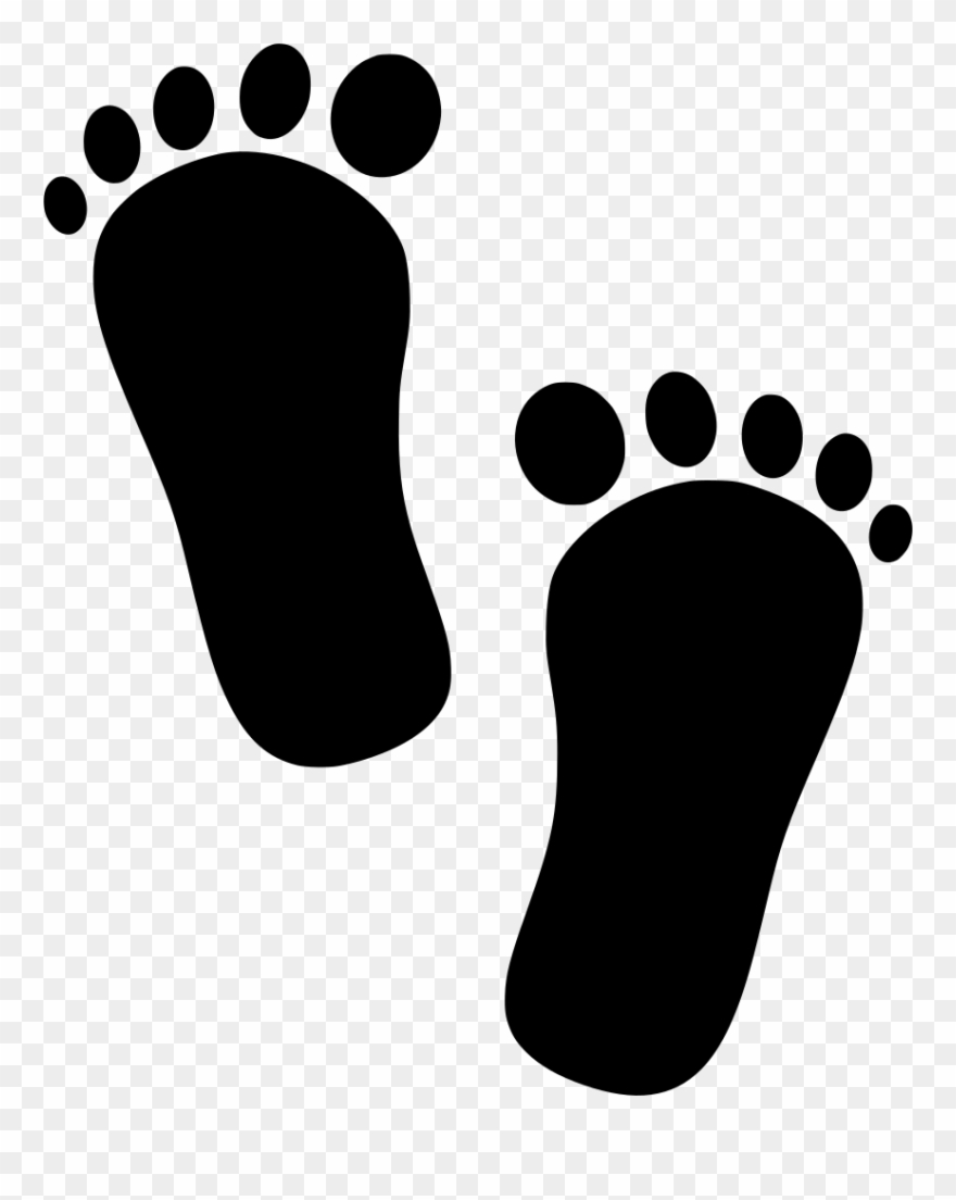 Download Png - Baby Footprint Png Clipart