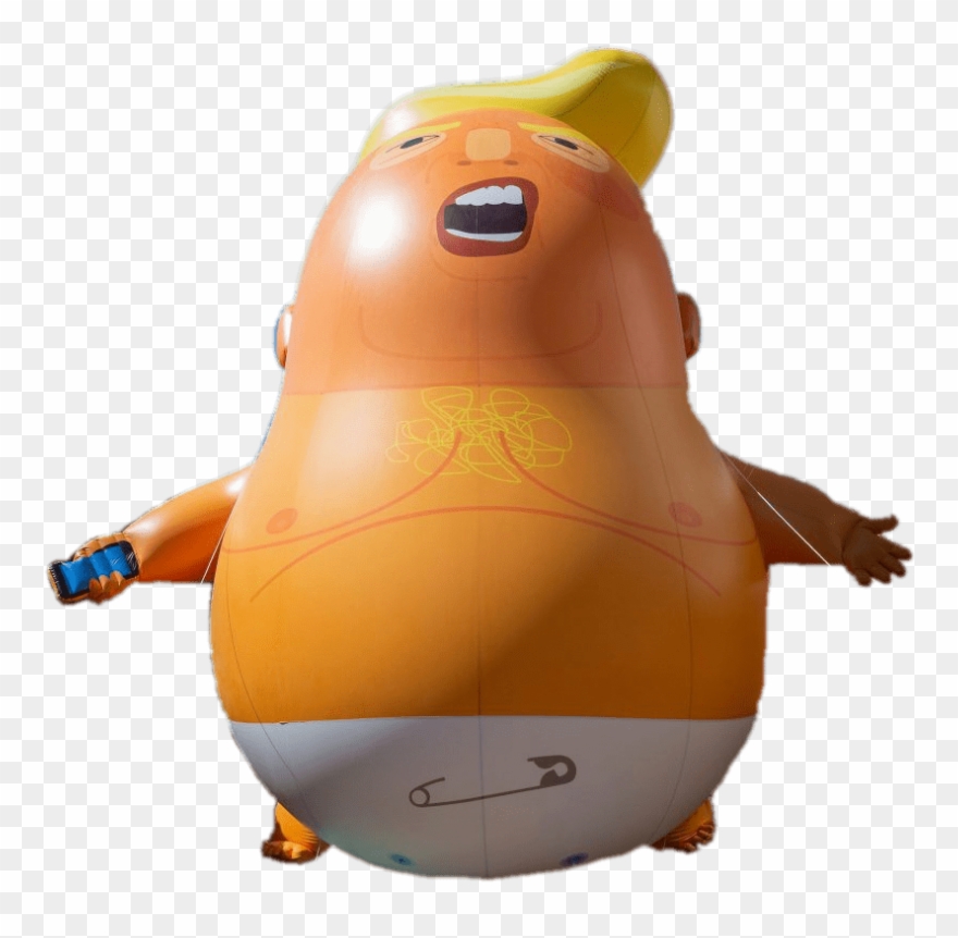 Baby Trump Standing - Donald Trump Baby Png Clipart