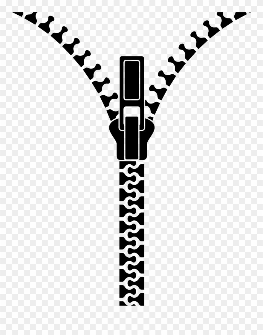 Zip Vector , Png Download - Zipper Vector Free Clipart