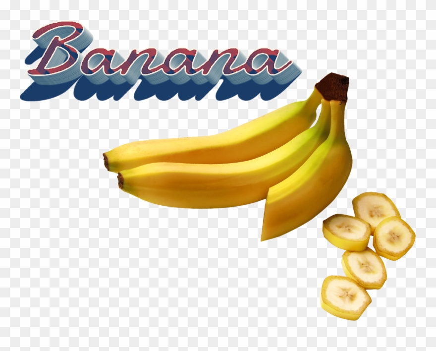 Saba Banana Clipart