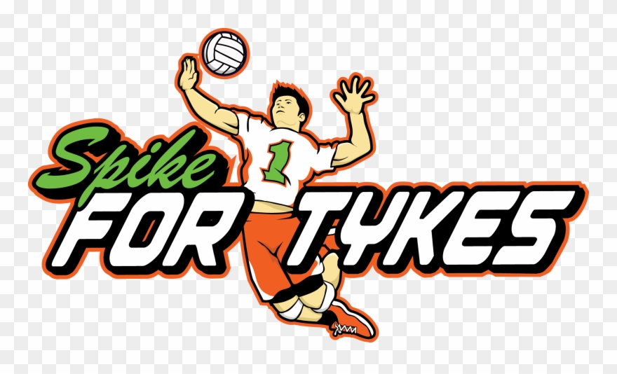Spike For Tykes Rh Spikefortykes Org Volleyball Spike - Logo In Volleyball 2018 Clipart