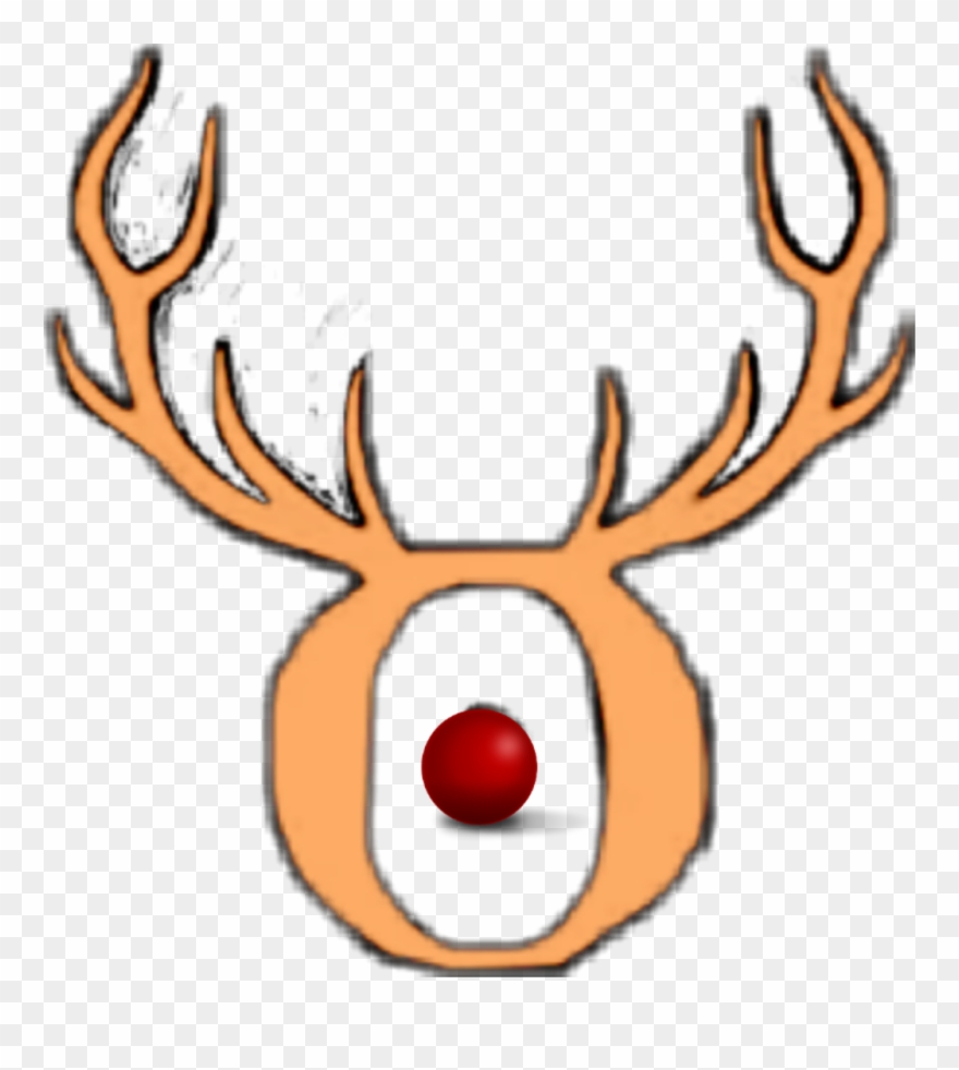 Renna Rudolph Xmas Natale @roxxoblog Clipart