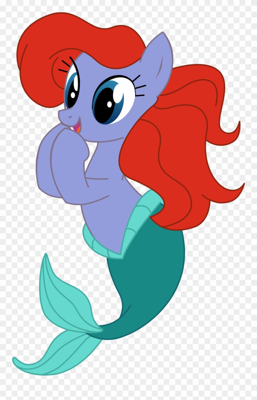 Ariel Pinkie Pie Belle Princess Jasmine Fish Mammal - My Little Pony Princess Ariel Clipart